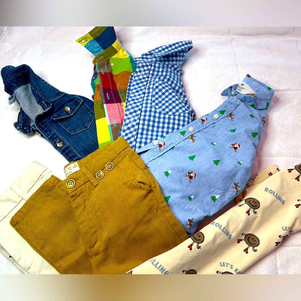 Zara, old navy, Gap, H&m, baby face and vineyard vines bundle